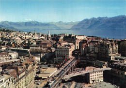 SUISSE - Lausanne - Vue Sur Le Grand Pont - Animé - Vue Sur Une Partie De La Ville - Carte Postale - Lausanne