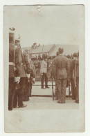 Emperor Franz Joseph Visiting Unknown Place Old Photo(postcard) Not Posted B240503 - Case Reali