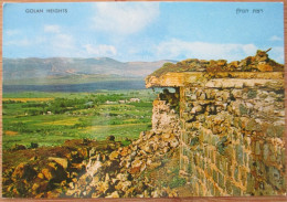 ISRAEL GOLAN HIGHTS TIBERIAS VALLEY POSTCARD CARD PC CP AK KARTE CARTE POSTALE CARTOLINA ANSICHTSKARTE POSTKARTE - Israël