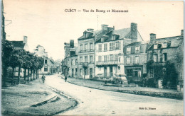 14 CLECY - Vue Du Bourg Et Monument - Clécy