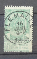 56 Avec Belle Oblitération Flémalle - 1893-1907 Stemmi