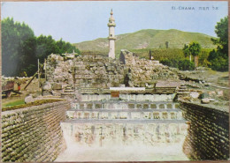 ISRAEL EL CHAMA TIBERIAS JORDAN RIVER POSTCARD CARD PC CP AK KARTE CARTE POSTALE CARTOLINA ANSICHTSKARTE POSTKARTE - Israël