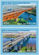 Russia 2023 Architectural Structures. Bridges Stamps 2v MNH - Ungebraucht