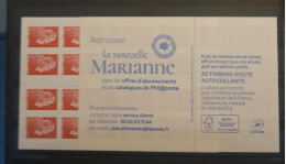 France - Carnet Marianne D'Yseult - 1599-C3 - Moderne : 1959-...