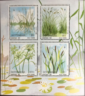 Botswana 1987 Christmas Aquatic Plants Minisheet MNH - Autres & Non Classés