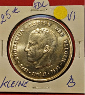 250 Fr 1976 Vlaams Met Kleine B - 250 Francs