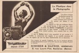 Appareil Photo Voigtlander Depuis 1756 - Pubblicità D'epoca - 1931 Old Ad - Advertising