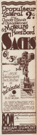 SACHS Moteurs Hors Bord - Pubblicità D'epoca - 1935 Old Advertising - Werbung