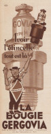 Bougie GERGOVIA - Pubblicità D'epoca - 1935 Old Advertising - Werbung