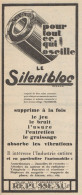 Le Silentbloc REPUSSEAU - Pubblicità D'epoca - 1928 Old Advertising - Publicités