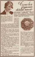 Ateliers D'Art Chez Soi - SADACS - Pubblicità D'epoca - 1935 Old Advert - Publicités
