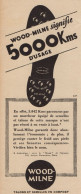 Talons Et Semelles WOOD-MILNE - Pubblicità D'epoca - 1936 Old Advertising - Werbung