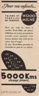 Talons Et Semelles WOOD-MILNE - Pubblicità D'epoca - 1936 Old Advertising - Advertising