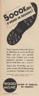 Talons Et Semelles WOOD-MILNE - Pubblicità D'epoca - 1936 Old Advertising - Publicités