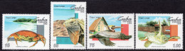 CUBA 1994 - Fauna - Birds - Pelican - Crab - Turtle - MNH Set - Nuevos