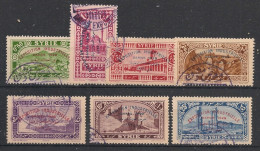 SYRIE - 1929 - N°YT. 192 à 198 - Exposition De Damas - Série Complète - Oblitéré / Used - Used Stamps