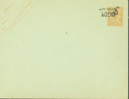 Entier Mouchon 15c Enveloppe 147X112 Date 228 Storch B13 Variété Impression Taxe Réduite à 0f10 + ITE 0 - Overprinted Covers (before 1995)