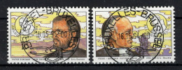 België: Cob 2557/2558  Gestempeld - Usados