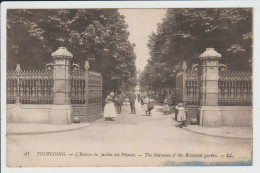 TOURCOING - NORD - L'ENTREE DU JARDIN DES PLANTES - Tourcoing