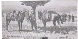 MILITARIA - EN CAMPAGNE - L 'ORDINAIRE DU GENERAL - MINI CARTE - Regiments