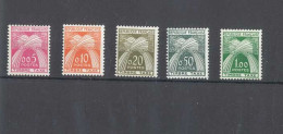 TAXE - Timbre Taxe -Série De 5 Timbres Neufs Sans Trace De Charnière- Yvert 90 à 94 - 1960-.... Neufs