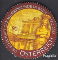 Österreich 2971 (kompl.Ausg.) Postfrisch 2012 Musikfreunde - Nuevos