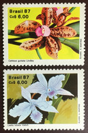 Brazil 1987 Orchids Society MNH - Orchidées