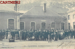 GARE DE MODANE LES EMIGRANTS ITALIENS 73 SAVOIE ITALIA  - Modane