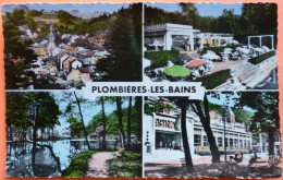 CARTE PLOMBIERES LES BAINS - 88 - VUE GENERALE - LE PETIT MOULIN  LAC  CASINO - SCAN RECTO/VERSO -11 - Plombieres Les Bains