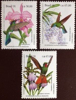 Brazil 1991 Brapex Humming Birds Orchids MNH - Other & Unclassified