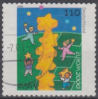 Deutschland Mi.Nr.2114 - Europa - Kinder Bauen Sternenturm ( Selbstklebend) 110/0,56 - Used Stamps