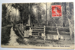 CRECY. Forêt De Crécy -  Mare Du Faux Soleil - Crecy En Ponthieu