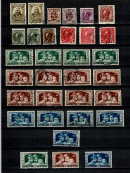 1933 375/376° 385° 391/392° 401/402/403° 404/405/406° 404*/405*/406* ( Lot  32  Timbres ) - Gebraucht