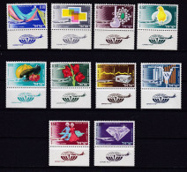 ISRAEL 1968 PA N°38/47 NEUF** EXPORTATIONS - Ungebraucht (mit Tabs)