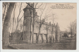 NANGIS - SEINE ET MARNE - ANCIEN CHATEAU FEODAL - VUE DES FOSSES - Nangis