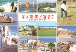 TUNISIE - Hammamet - Tunisie - Multi-vues - Animé - Carte Postale - Tunesië