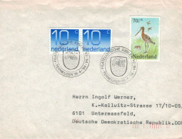 Terneuzen 1984 Brachvogel Wappen > DDR - Covers & Documents