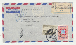 Khavat & Company, Baghdad Company Air Mail Letter Cover Posted Registered 1960 To Austria B240503 - Irak