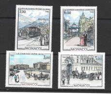 MONACO.  "La Belle Époque"  4 Timbres Neufs **  (Côte 19 Euro) - Autres & Non Classés