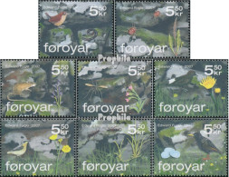 Dänemark - Färöer 615-622 (kompl.Ausg.) Postfrisch 2007 Steinwall Der Indmark - Faroe Islands