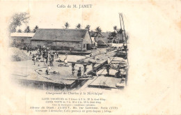 24-5934 : MARTINIQUE. CARTE PRECURSEUR. CHARGEMENT  DU CHARBON - Other & Unclassified