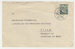 Slovakia Letter Cover Posted 194? To Wien B240503 - Covers & Documents