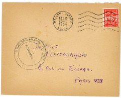 ALGERIE ENV 1954 FM 12 MAISON CARREE SECAP 45° RGT DE TRANSMISSION ALGER - Guerre D'Algérie