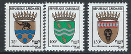 Gabon YT 485-487 Neuf Sans Charnière XX MNH - Gabon (1960-...)