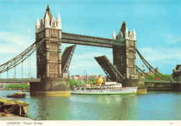 ROYAUME-UNI - Tower Bridge - London - Built Between 1886 And 1894 - Bateaux - Pont - Carte Postale - Andere & Zonder Classificatie