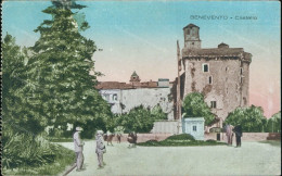 Cr59 Cartolina Benevento Citta'  Castello  Campania - Benevento