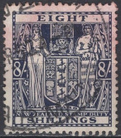 New Zealand - Revenue / Stamp Duty - 8 Sh - Mi 36 - 1931 - Fiscal-postal