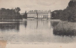 RAMBOUILLET LE PARC LE CHATEAU ET LE LAC - Rambouillet (Schloß)