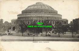 R597168 Albert Hall. London. 1905 - Andere & Zonder Classificatie