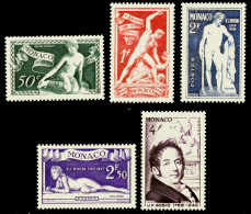 MONACO 1948 YT 314-318 ** - Unused Stamps